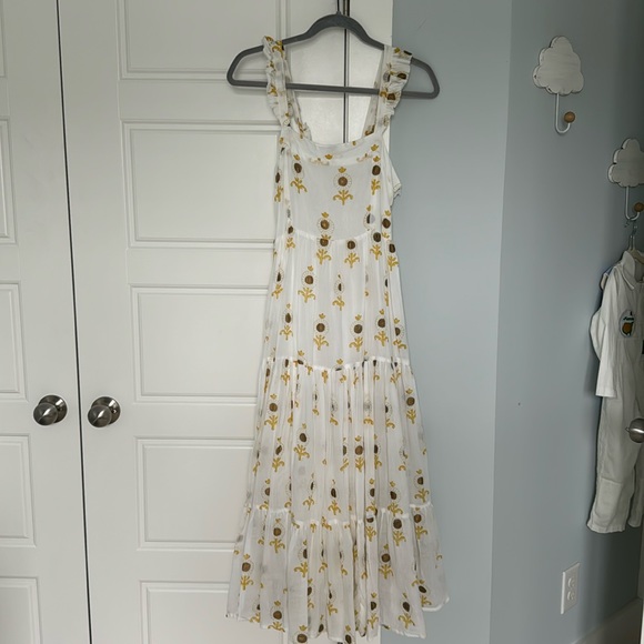 Oliphant Dresses & Skirts - Oliphant Ruffle Midi Dress Sz Small - worn once